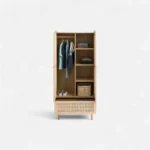 Tempa Rattan Wardrobe - Image 3
